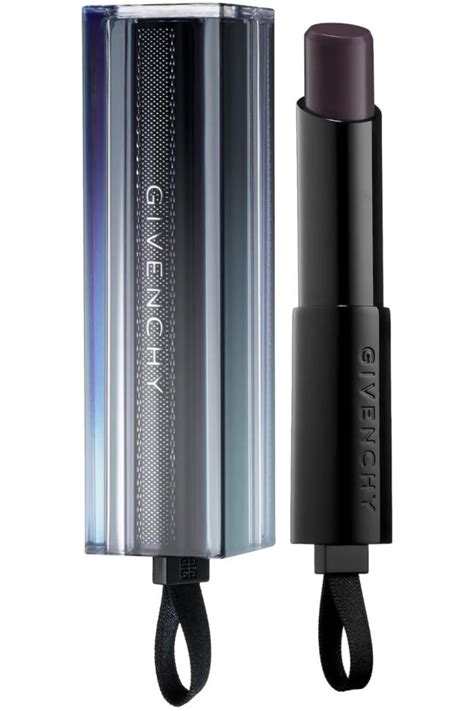 givenchy rouge vinyl|givenchy interdit black magic lipstick.